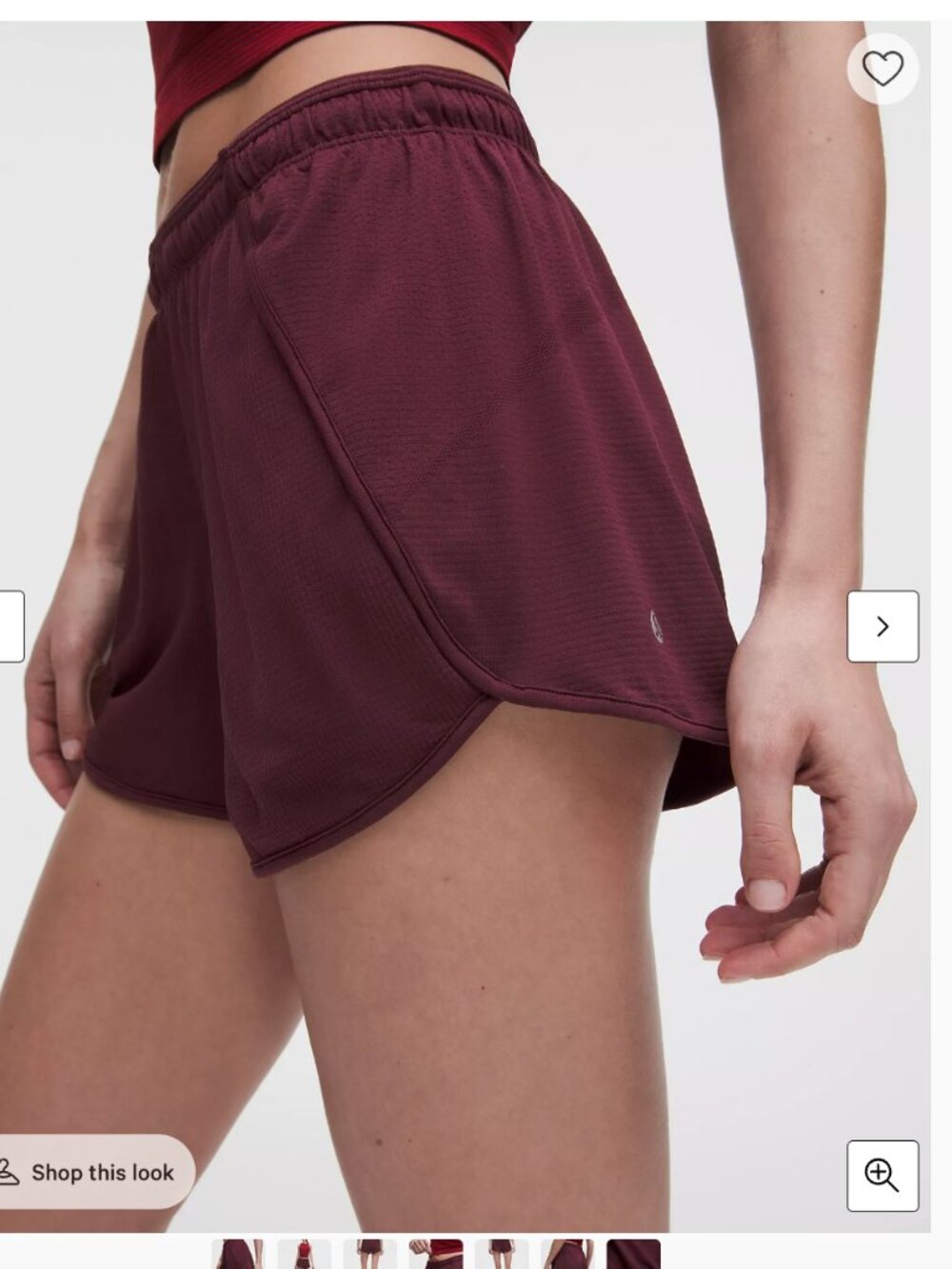 Lululemon Swifty Midrise Short 3"